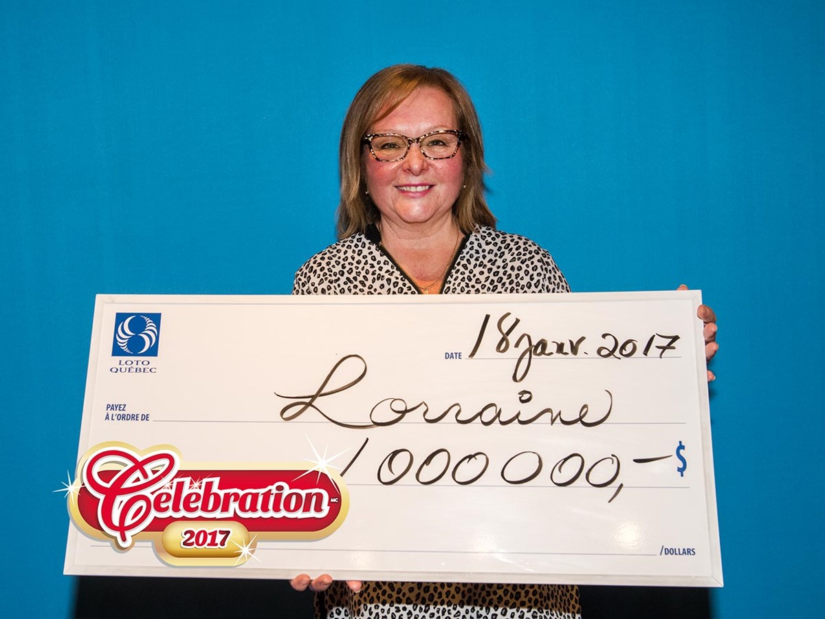 Une autre millionnaire grâce à Célébration 2017