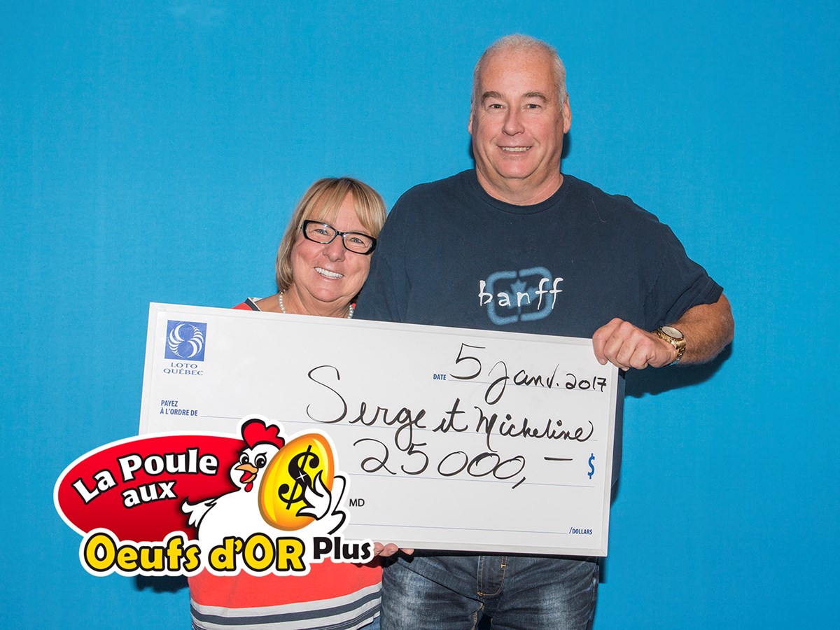 La Poule aux œufs d’or plus sourit à un couple de la Montérégie