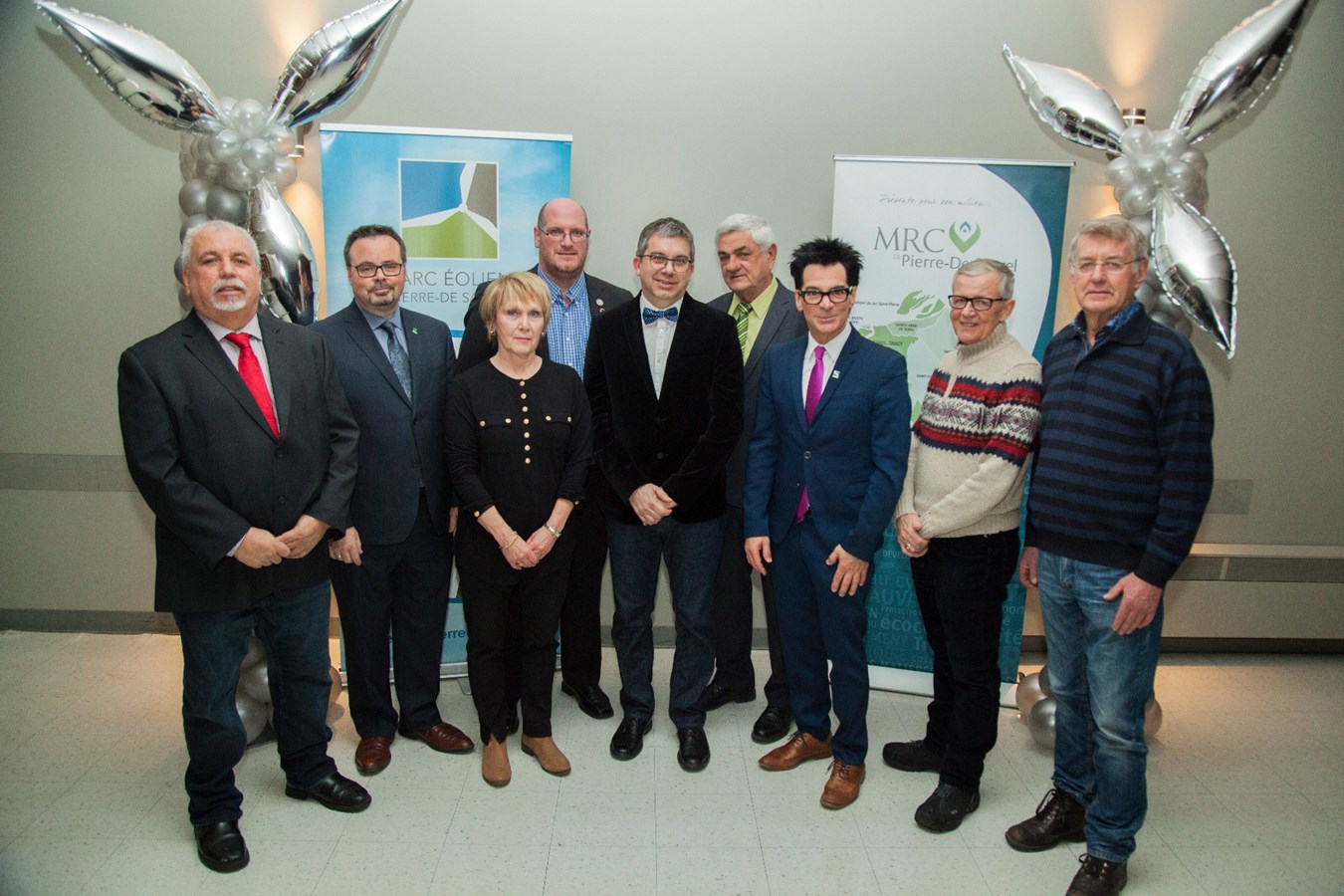 Inauguration de la mise en service commerciale du premier parc éolien à 100 % communautaire au Québec