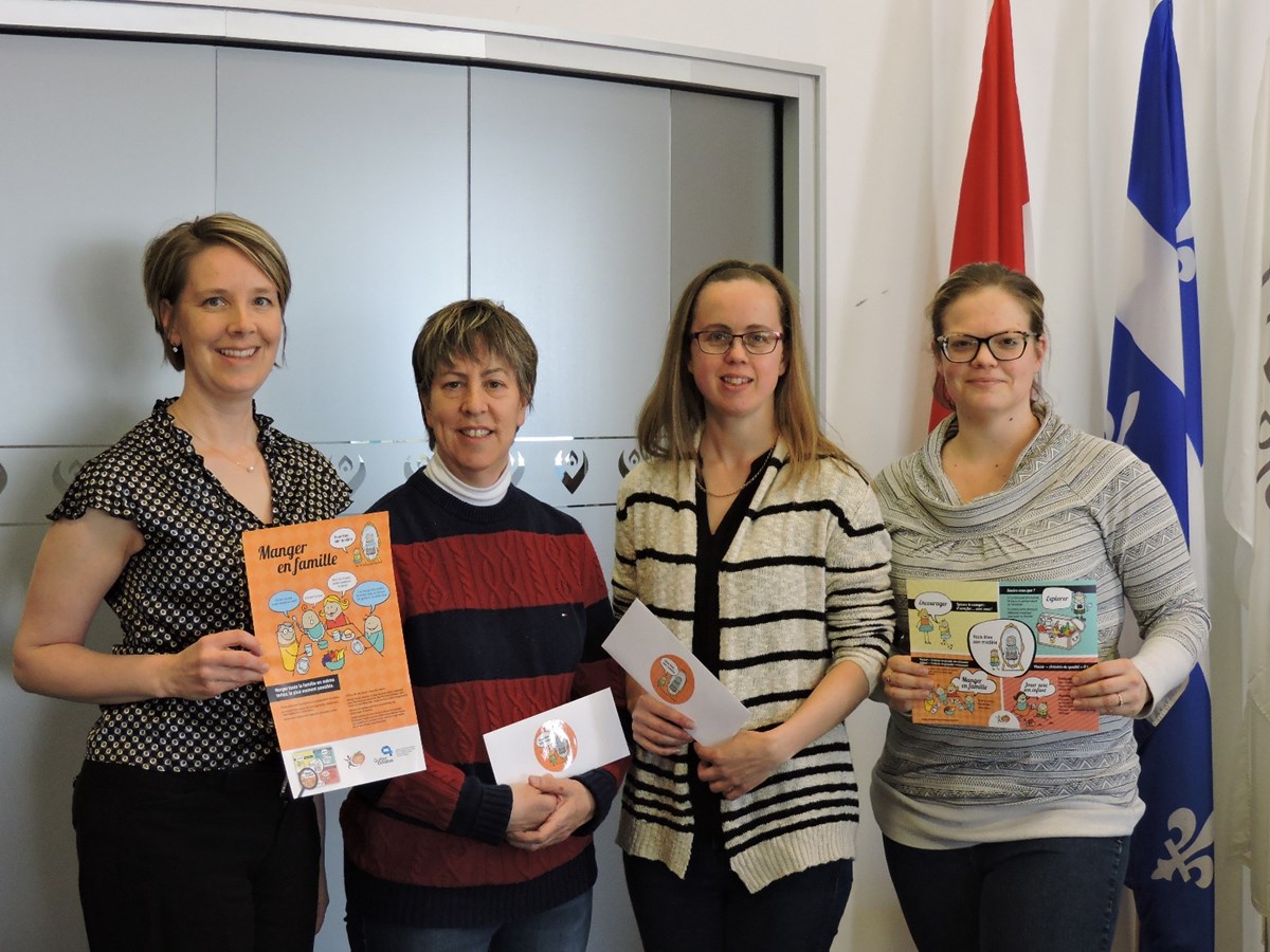 Remise de prix pour le concours : Nos recettes en vedette