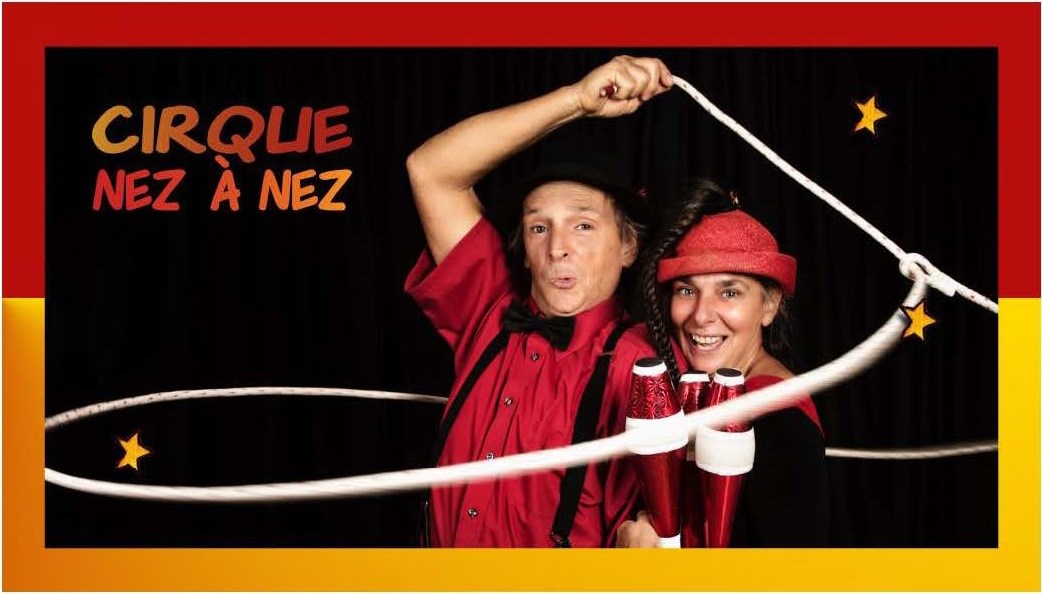 Super duo Circassien et Clownesque en spectacle