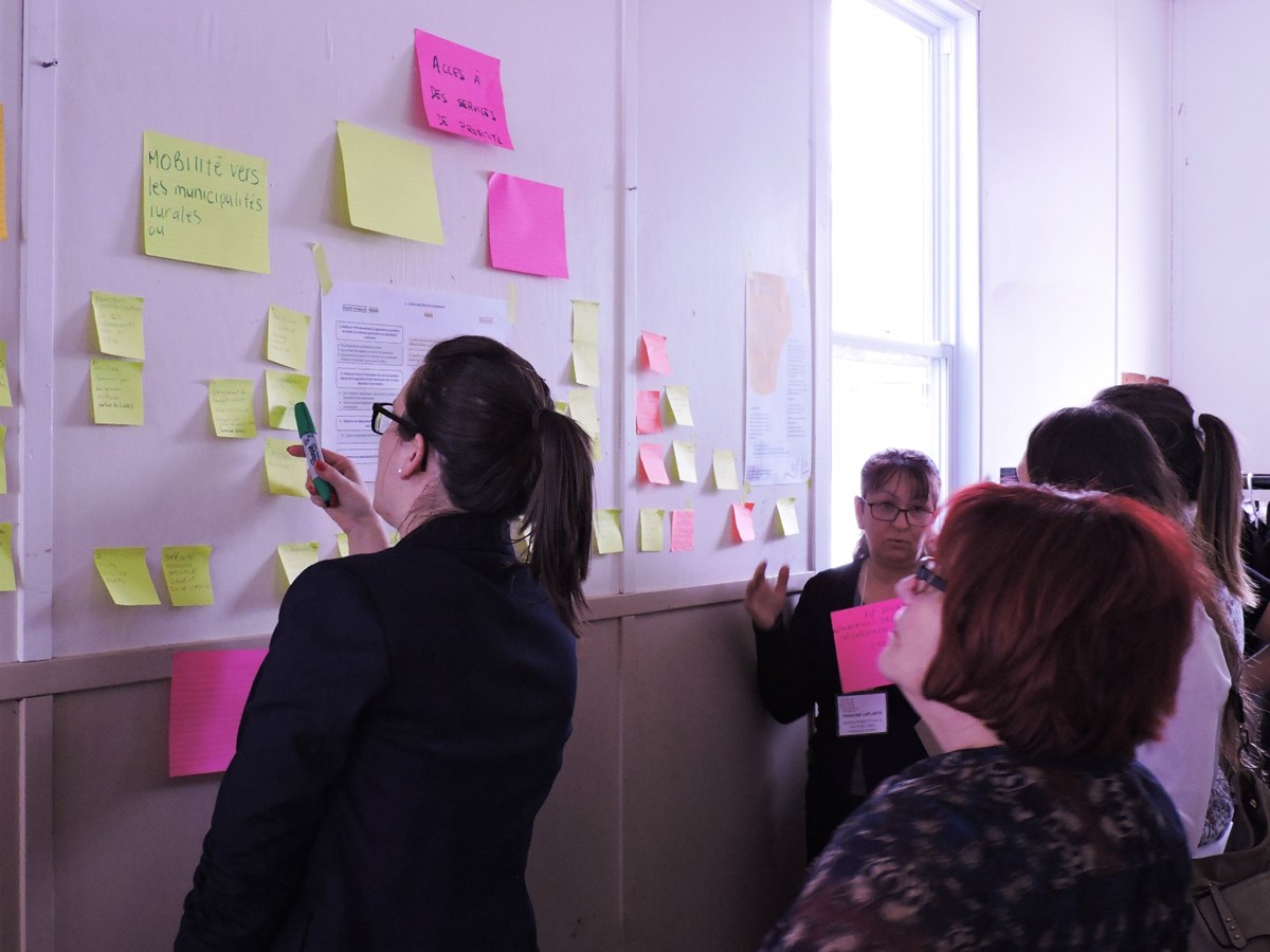 Une soixantaine d’acteurs du milieu sociocommunautaire réunis à l’occasion de la Grande rencontre du développement social