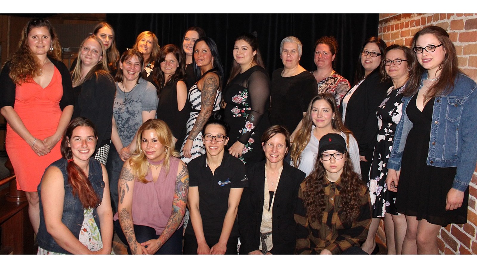 Les lauréates du Gala Exception'Elle 2018 organisé par L'Orienthèque