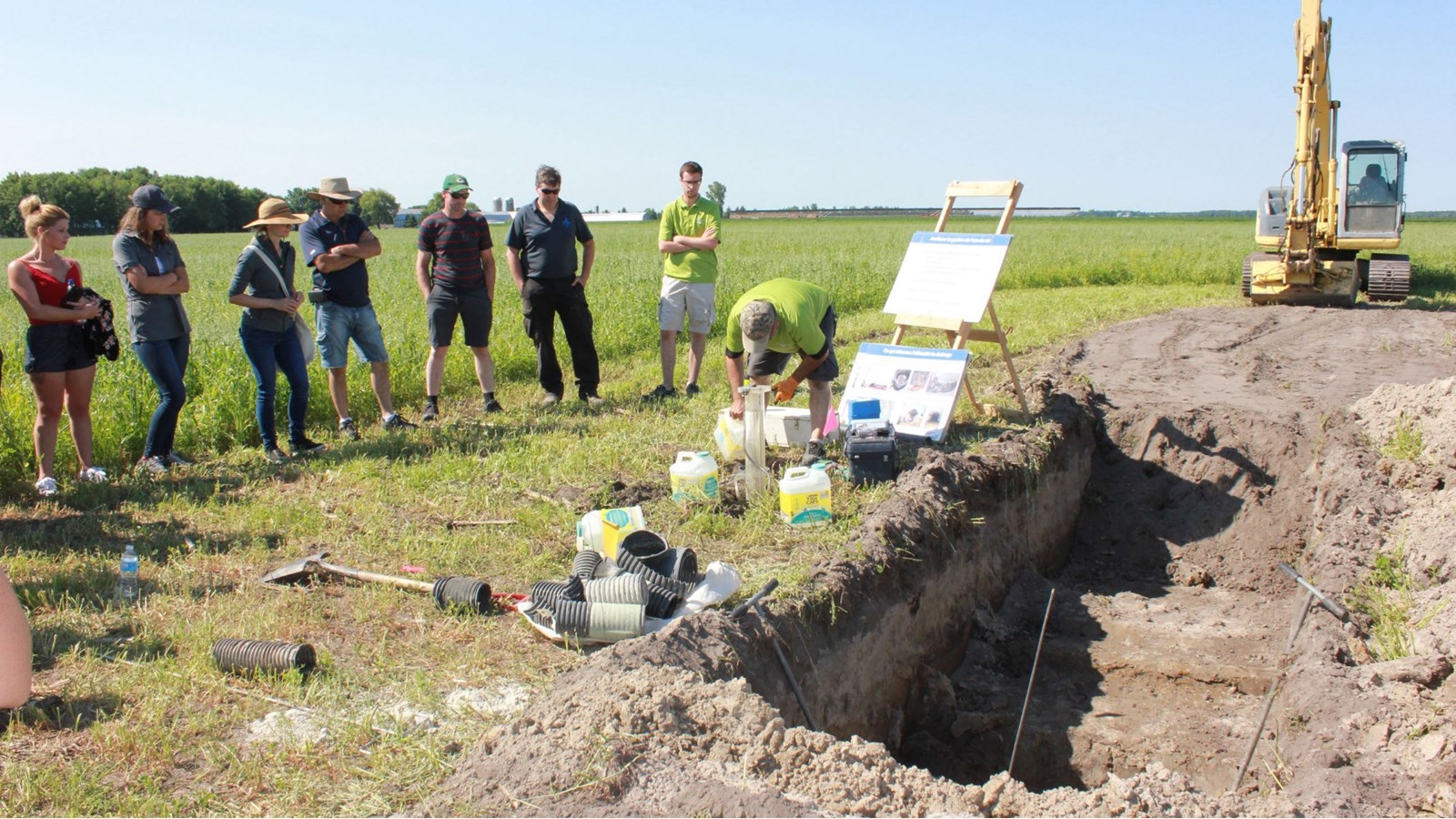 Les bonnes pratiques intéressent les agriculteurs! 