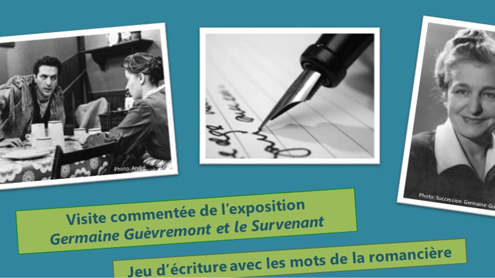 Ateliers d'écriture sous le thème du roman Le Survenant