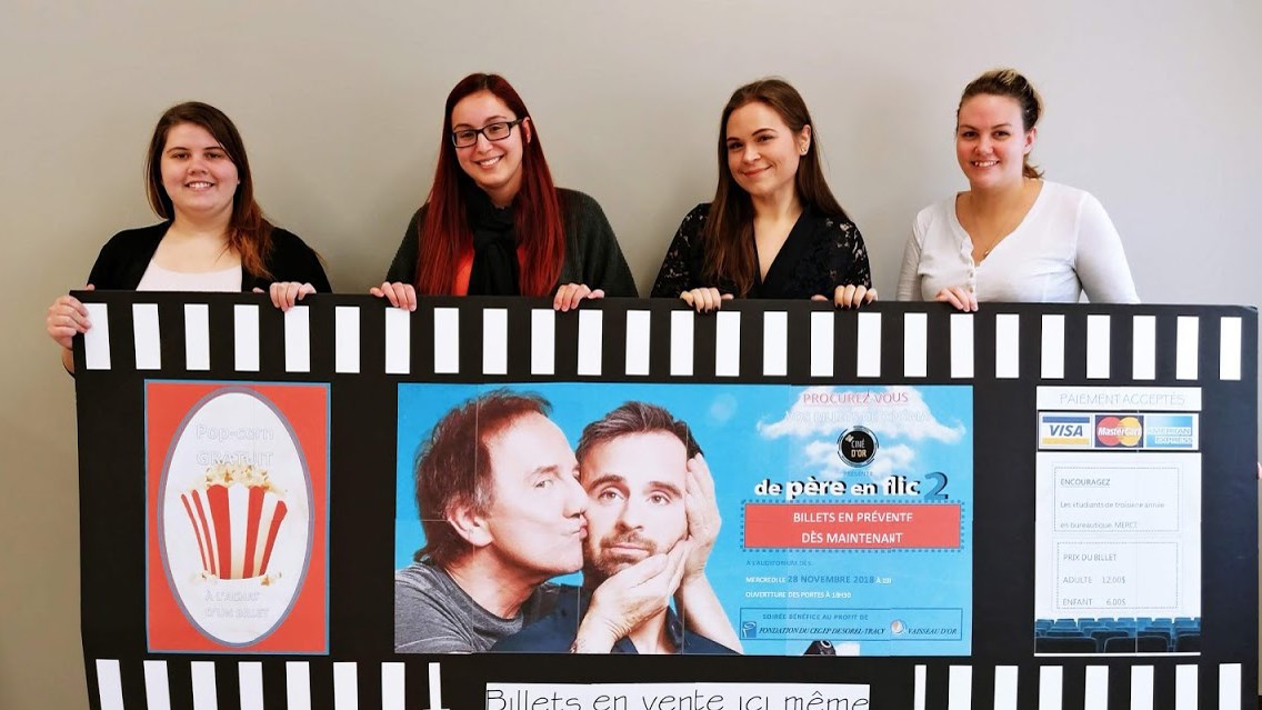 Soirée cinéma au profit deux organismes locaux 