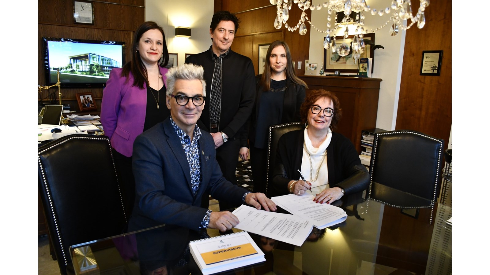 Le Cégep de Sorel-Tracy et la Ville de Sorel-Tracy ont conclu une entente pour la mise en marché du Guide du superviseur 