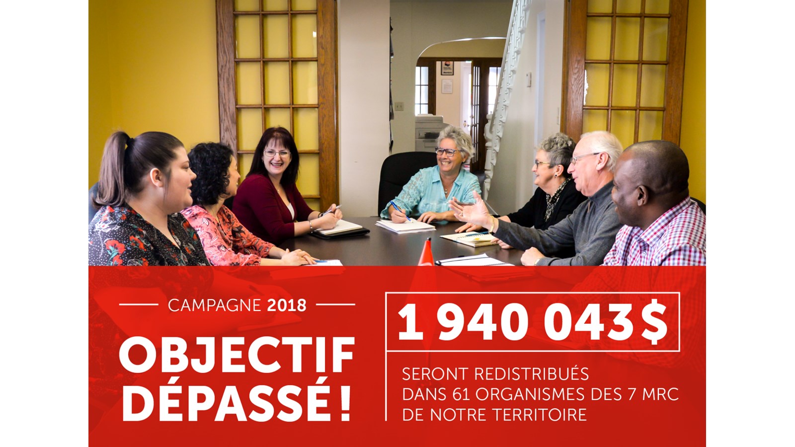 Centraide Richelieu-Yamaska récolte plus de 1 900 000 $