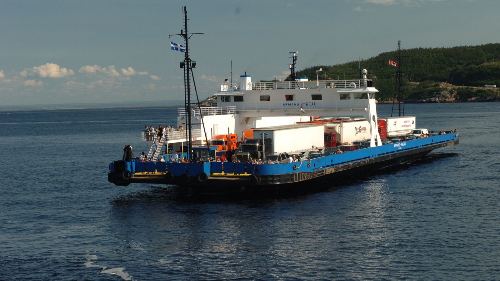 Le traversier NM Armand-Imbeau entre en service ce lundi
