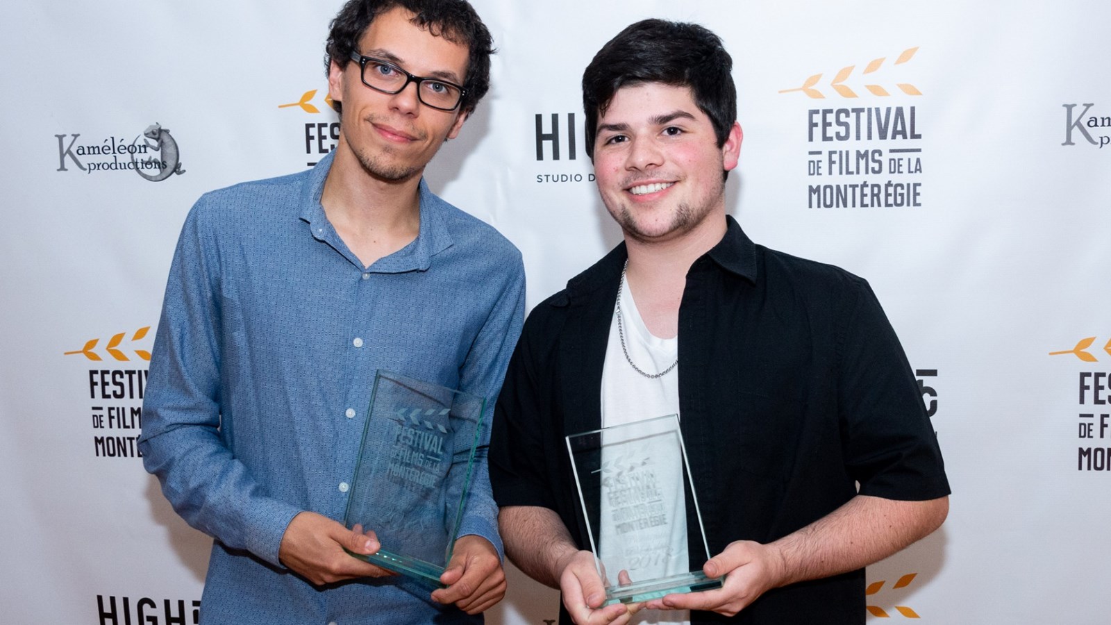 Les gagnants de l’édition 2018 : Pierre-Marc Tremblay-Grandbois (prix du jury) et Tommy Harvey (prix du public).
