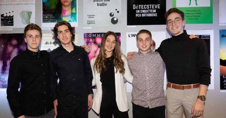 Des élèves de l'école secondaire Fernand-Lefebvre ont décroché la 2e place au Festifilm 2019