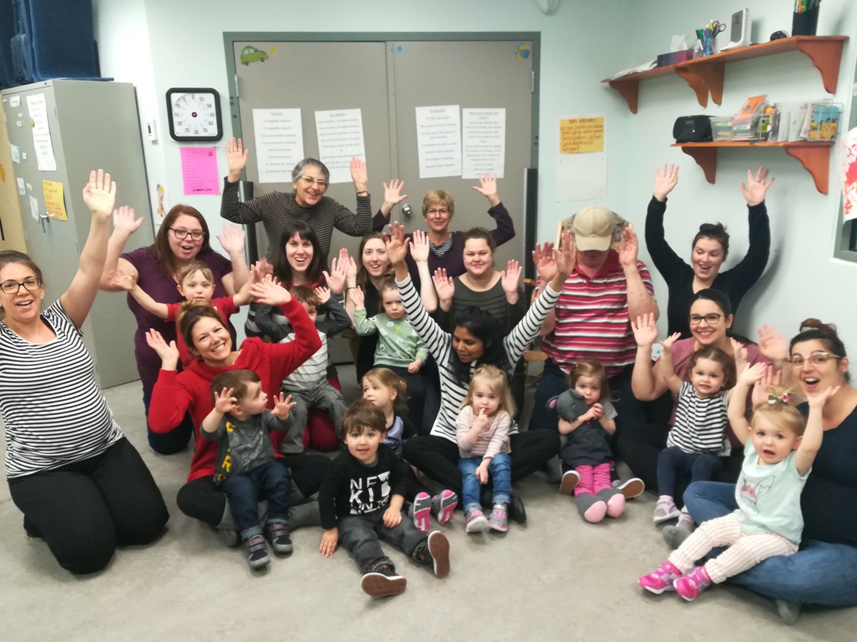 Un atelier pour les 2 ans.
