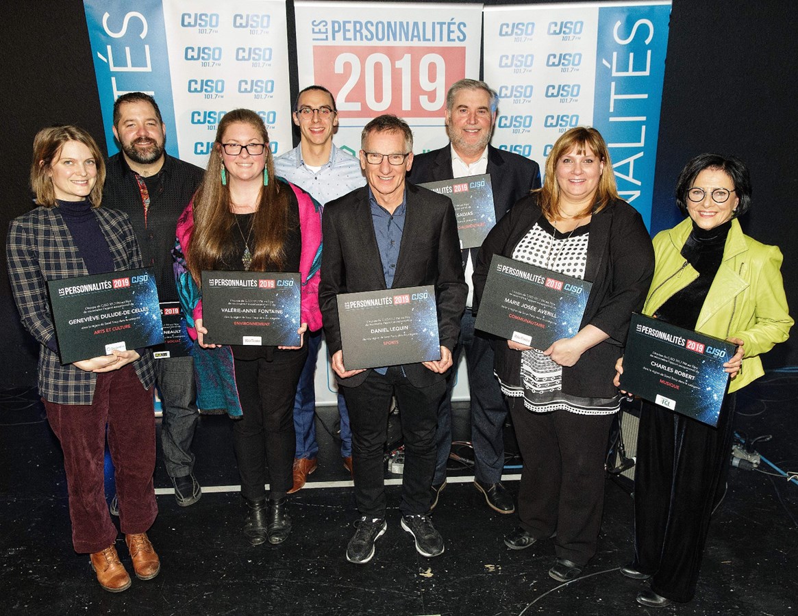 Les personnalités soreloises de l’année 2019 ont été sélectionnées par CJSO 101,7 FM 