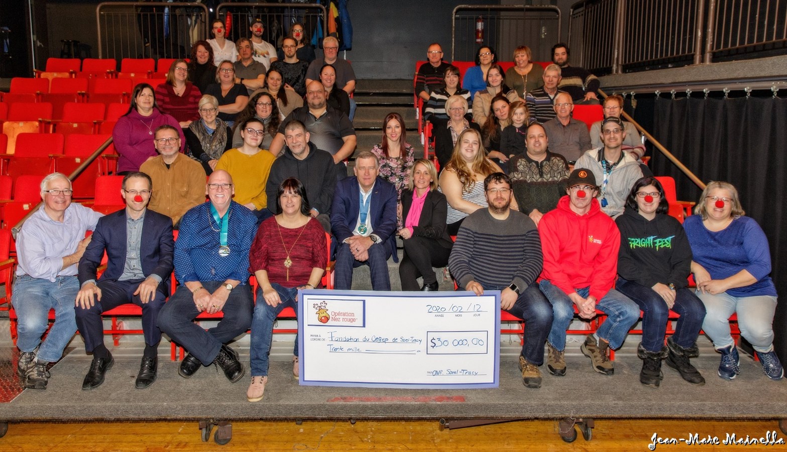 30 000$ pour les 30 ans de l’Opération Nez rouge Sorel-Tracy