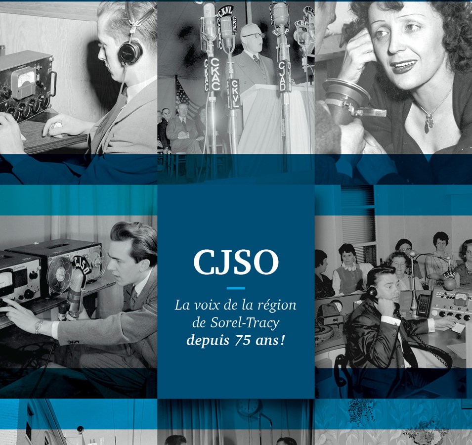 Le livre "CJSO, La voix de la région depuis 75 ans" retrace l'histoire des ondes soreloises