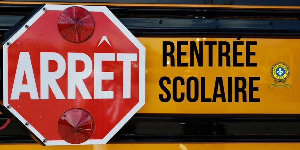 La SQ rappelle les règles de sécurité routière pour une rentrée scolaire sécuritaire