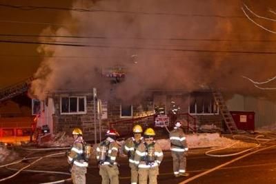 Incendie suspect dans une pizzéria de Boisbriand