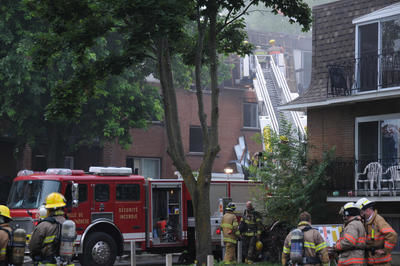 Un incendie jette à la rue 16 familles