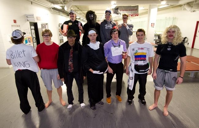 Les recrues fêtent l’Halloween à leur façon