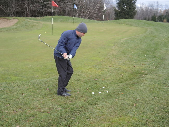 L’automne n’arrête pas les golfeurs