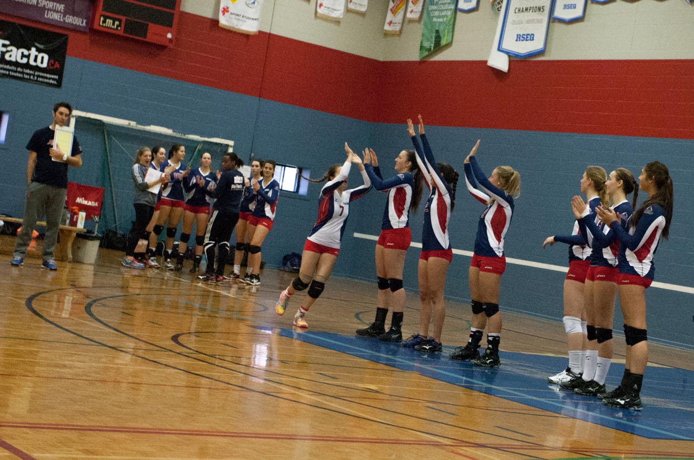 Week-end parfait pour les Nordiques en volleyball