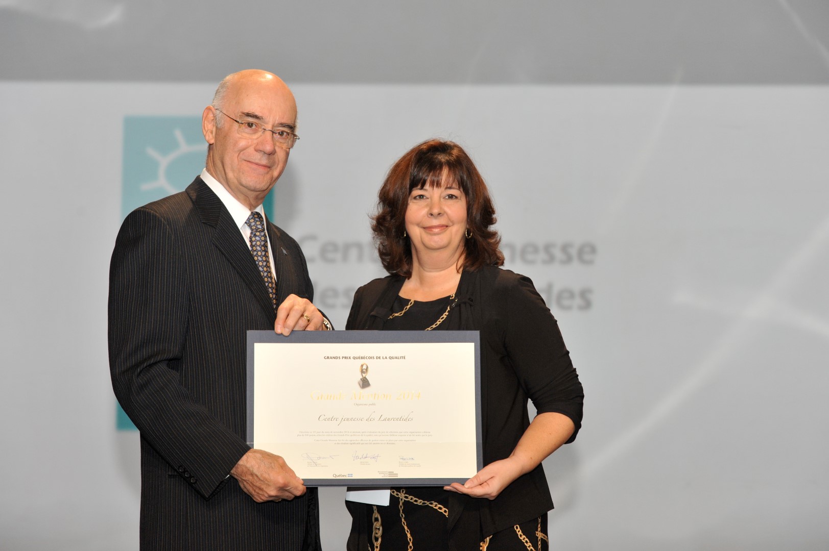 Le Centre jeunesse des Laurentides nommé lauréat 2014 de La Grande Mention