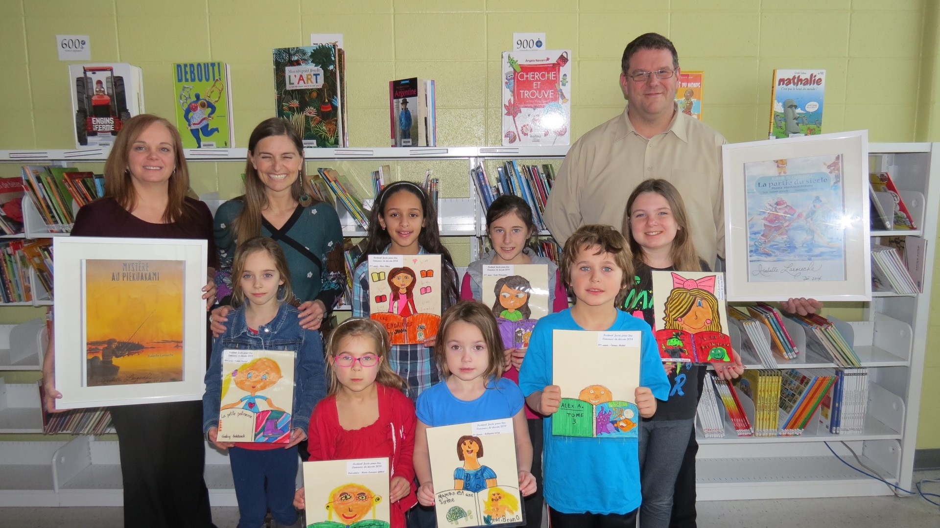 1ère édition du Juste pour lire de l'École des Grands-Vents