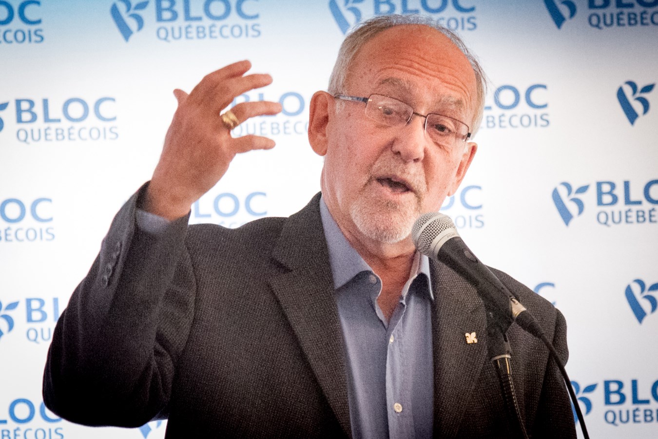L'ex-député du Bloc québécois, Luc Desnoyers