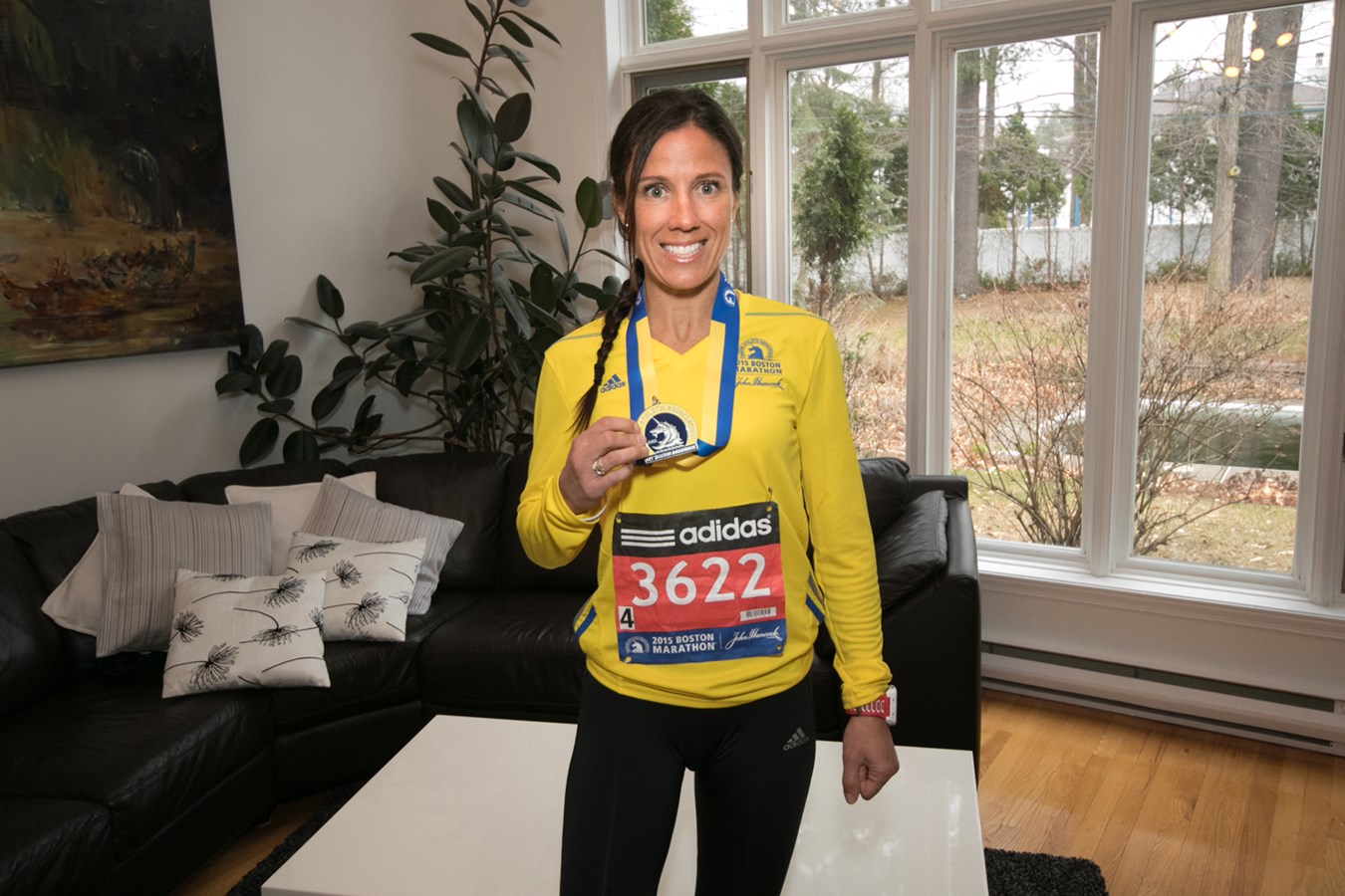 Une Blainvilloise s'illustre au marathon de Boston