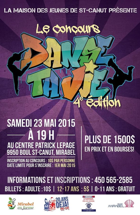La Maison des jeunes de Saint-Canut revient avec son concours «Danse ta vie»