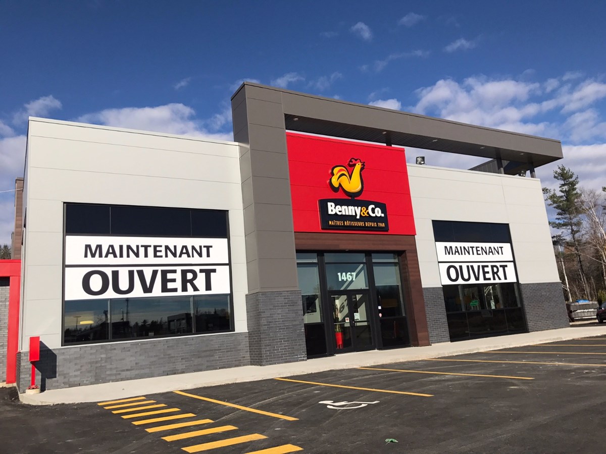 Le restaurant Benny&Co sur Michèle-Bohec à Blainville est désormais ouvert!