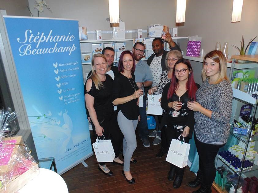 Clinique de soins Stéphanie Beauchamp a procédé à l'ouverture de ses nouveaux locaux situé à Boisbriand!