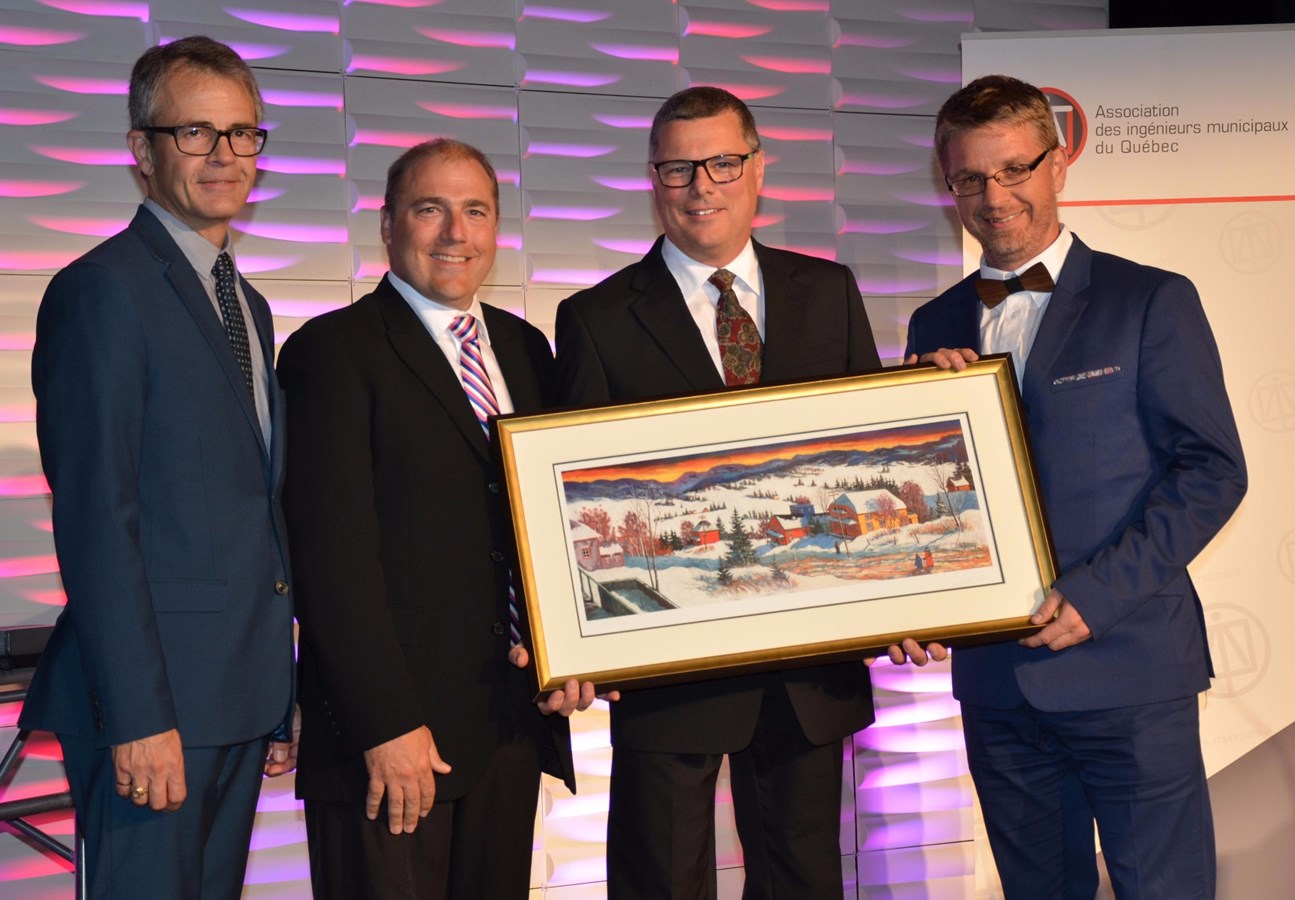 Sainte-Thérèse remporte le prix Génie-Méritas de l’Association des ingénieurs municipaux du Québec 