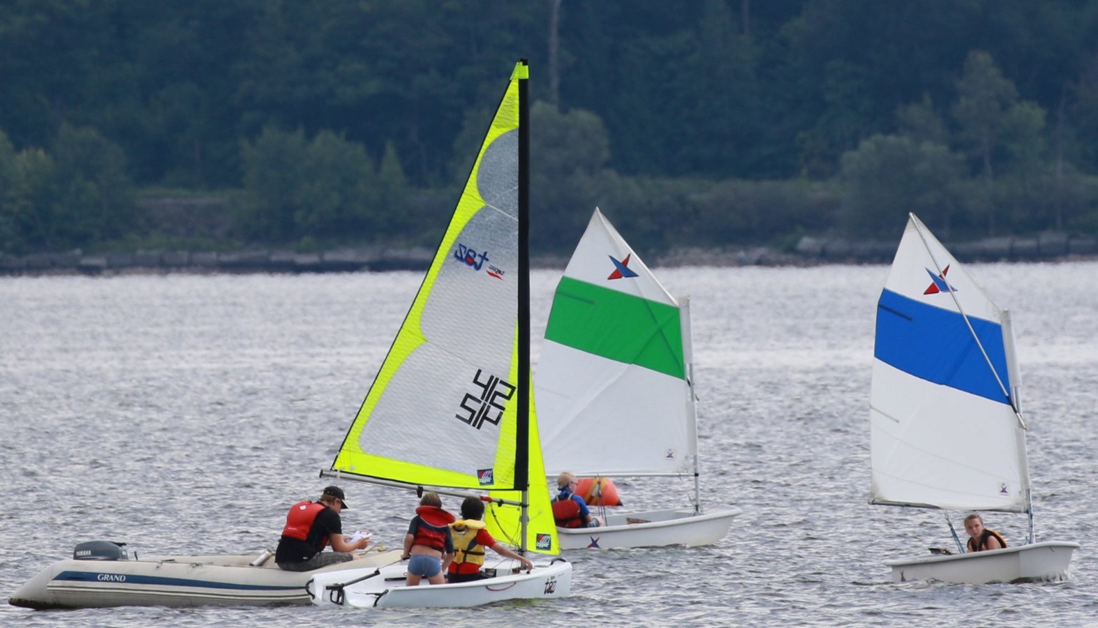 Les inscriptions au camp de voile sont présentement en cours