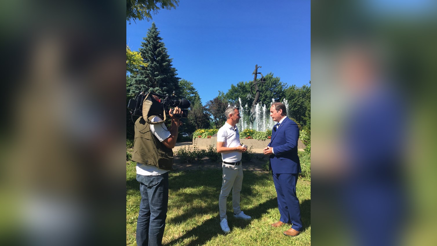 Une équipe de la chaîne de télévision France 3 était de passage à Lorraine