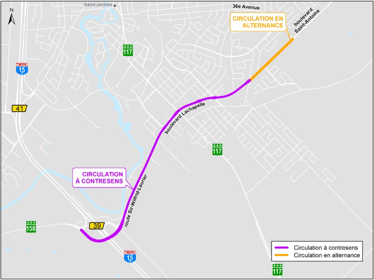 Début des travaux sur la route 158 repoussé au 10 juin 