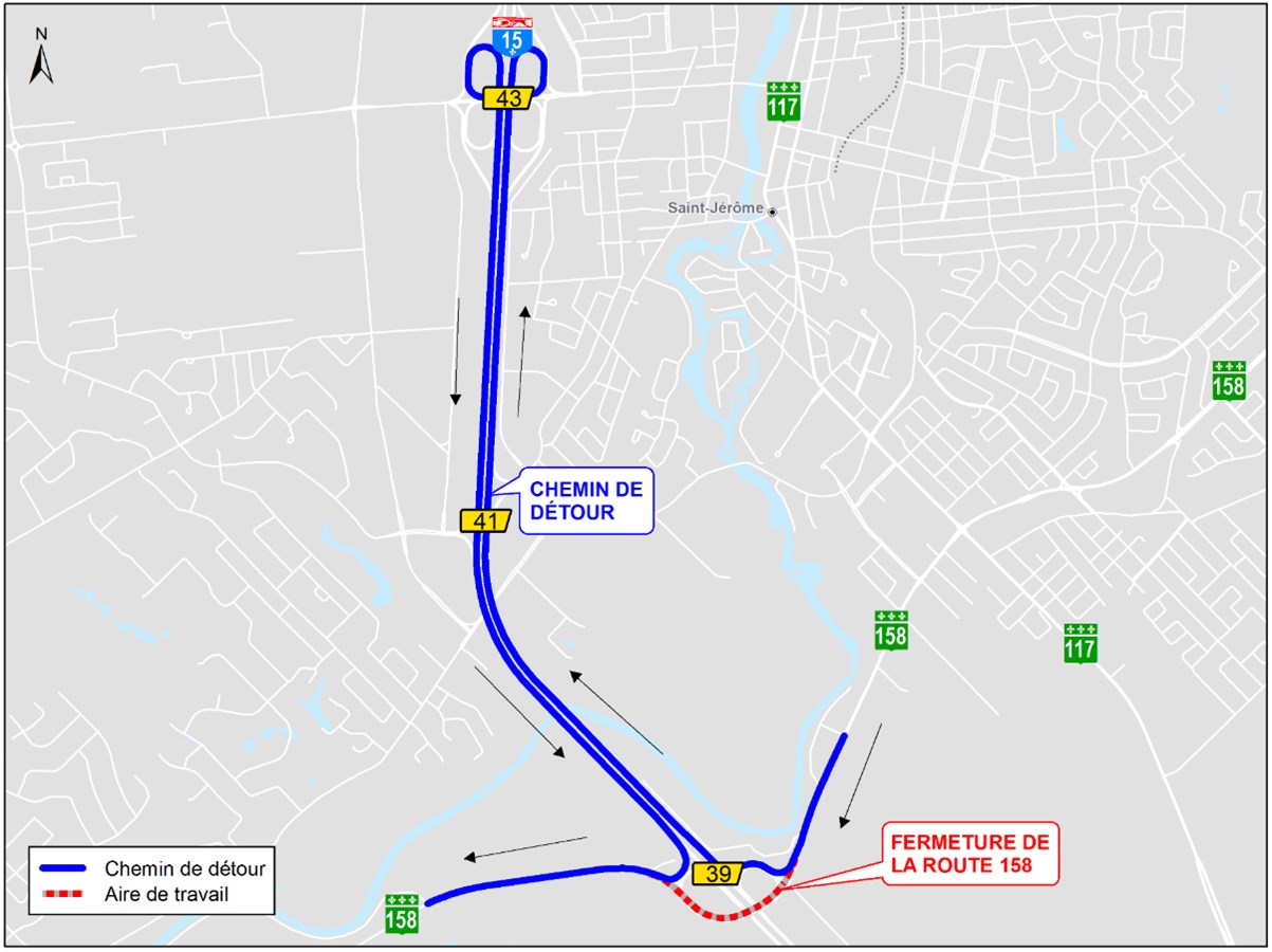Début des travaux sur la route 158 repoussé au 10 juin 