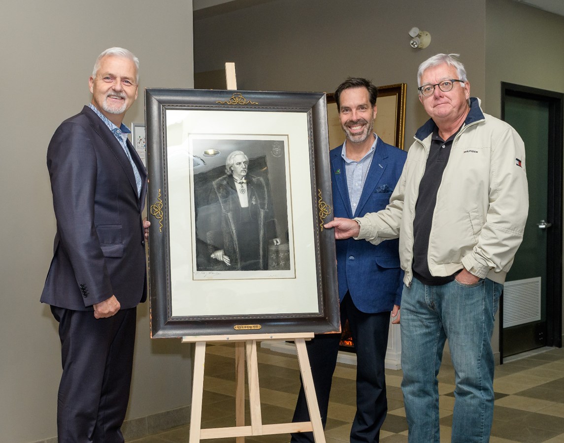Photographies et objets d'époque exposés pour le 70e anniversaire de Bois-des-Filion