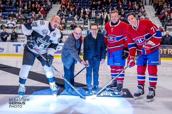 Centraide Laurentides reçoit 14 965 $ grâce au match remporté par les Anciens Canadiens de Montréal