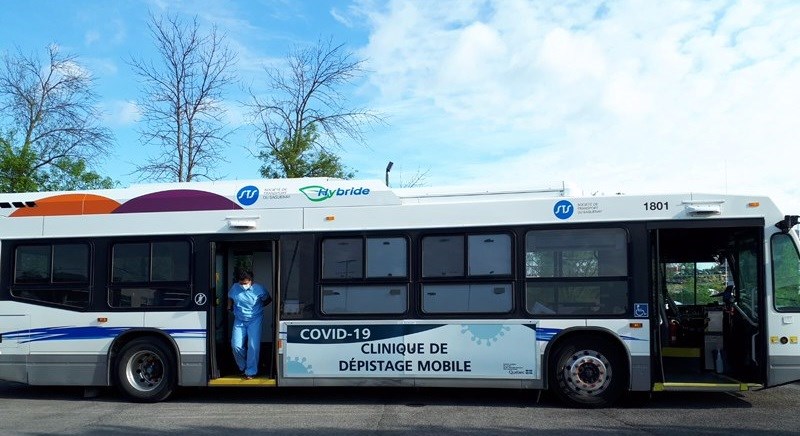 Une seconde clinique de dépistage mobile de la COVID-19 ouvre à Sainte-Thérèse