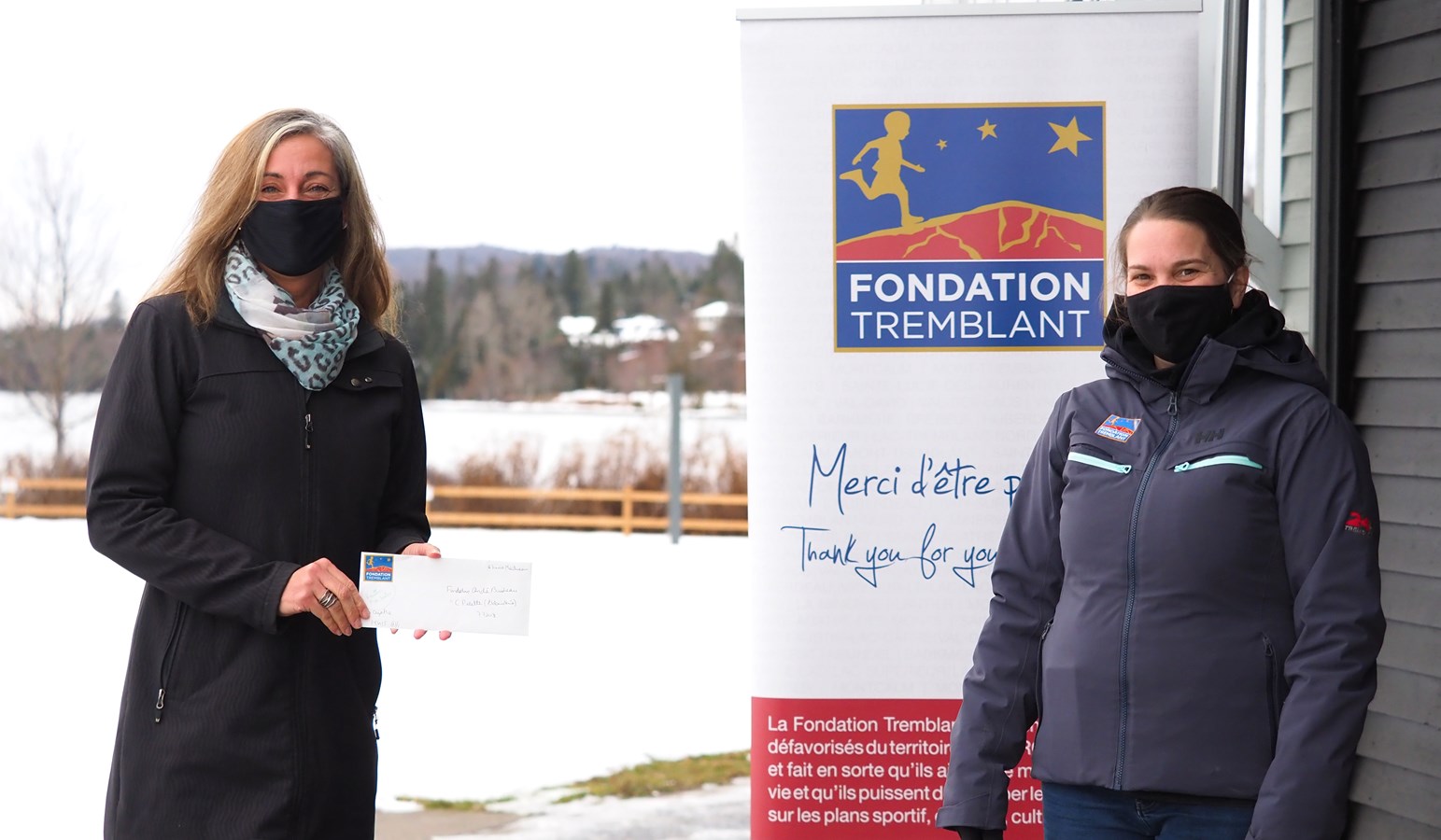 La Fondation Tremblant remet 7 720$ à la Fondation André-Boudreau