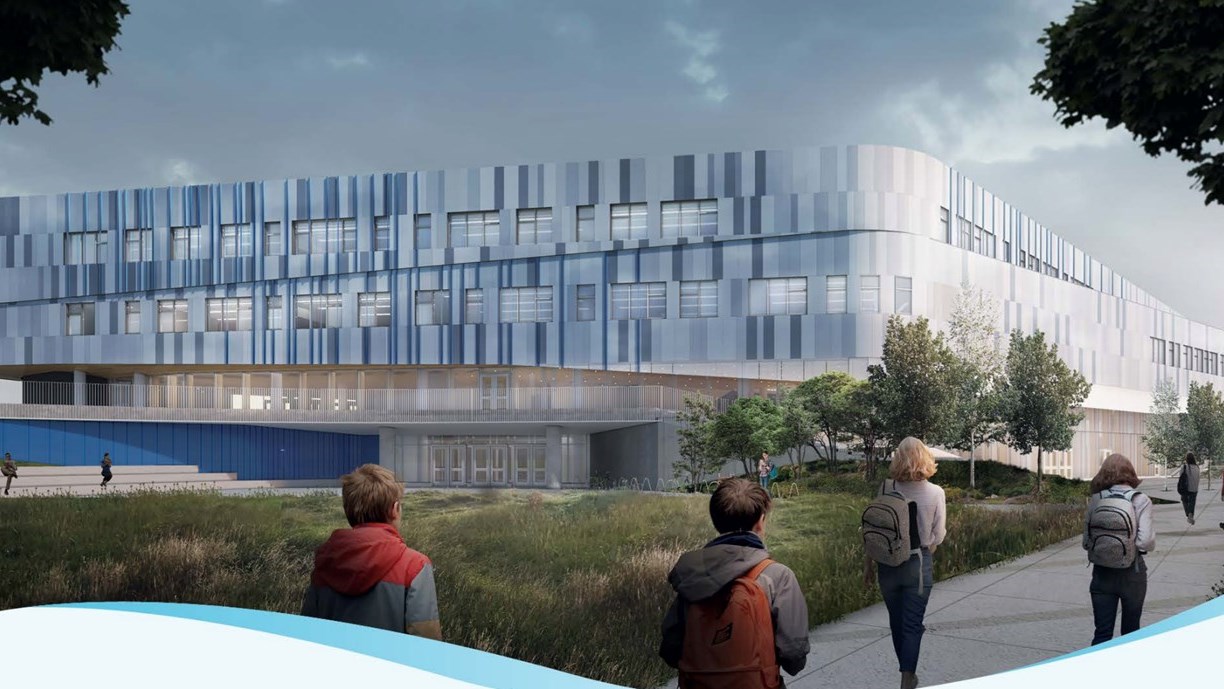 Dévoilement et début des travaux de la nouvelle école secondaire de Mirabel
