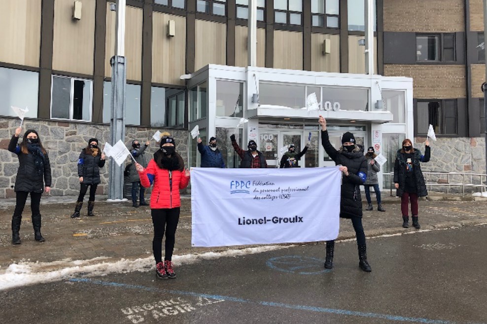 Collège Lionel-Groulx: en faveur d'une grève à 71%