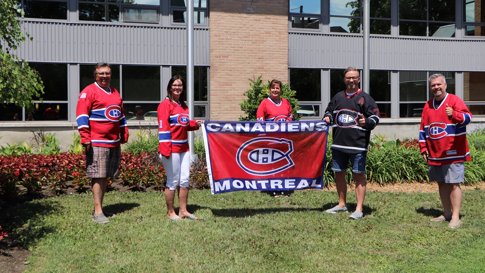 Les Mirabellois encouragent le Canadien de Montréal