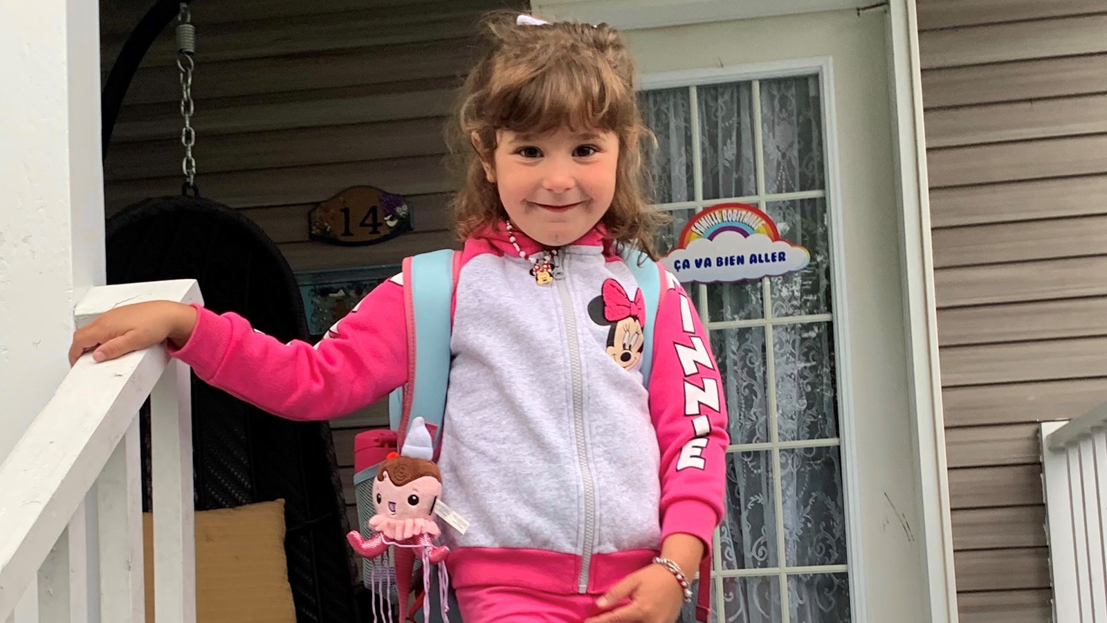 Abby Robitaille, Enfant Soleil de la région, atteinte de la maladie de Gaucher.
