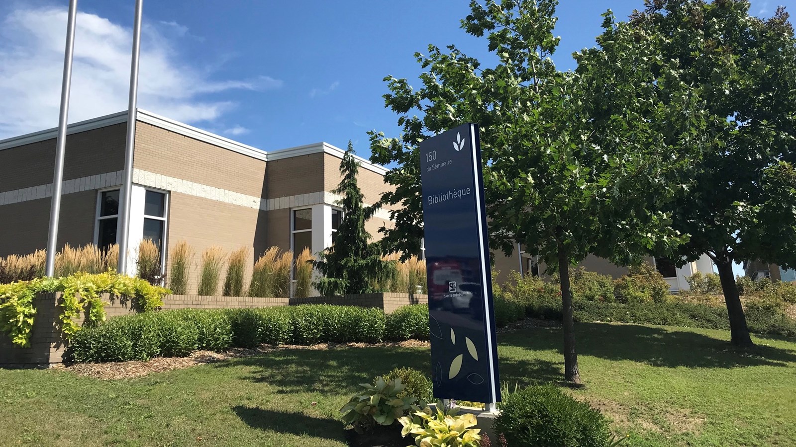 Retour à l’horaire habituel à la bibliothèque de Sainte-Thérèse