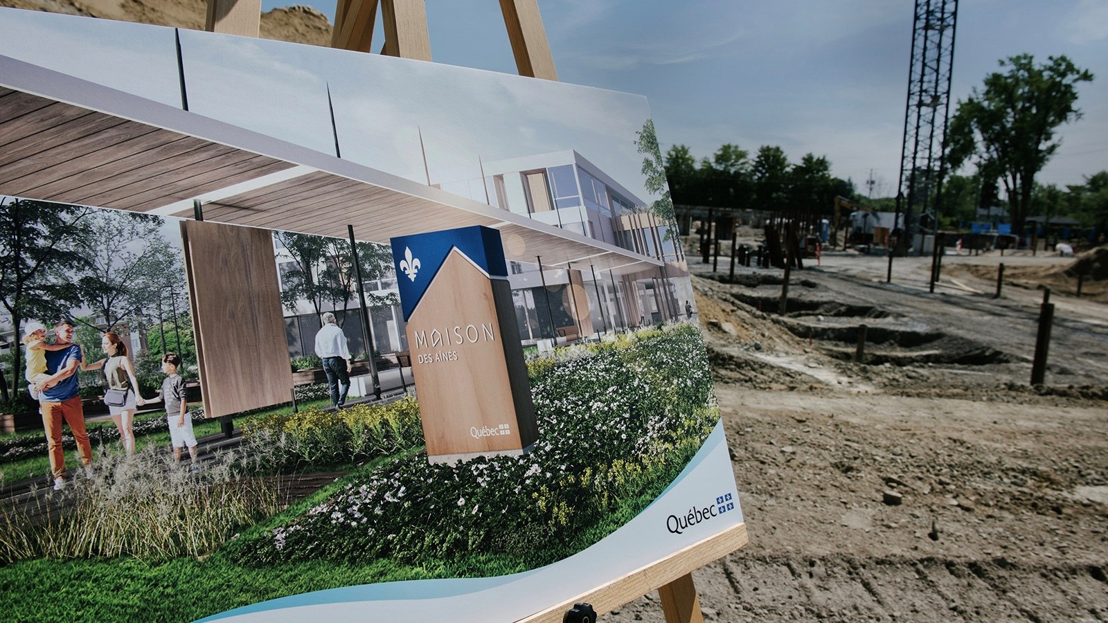 Pelletée de terre officielle de la Maison des aînés et alternative de Blainville