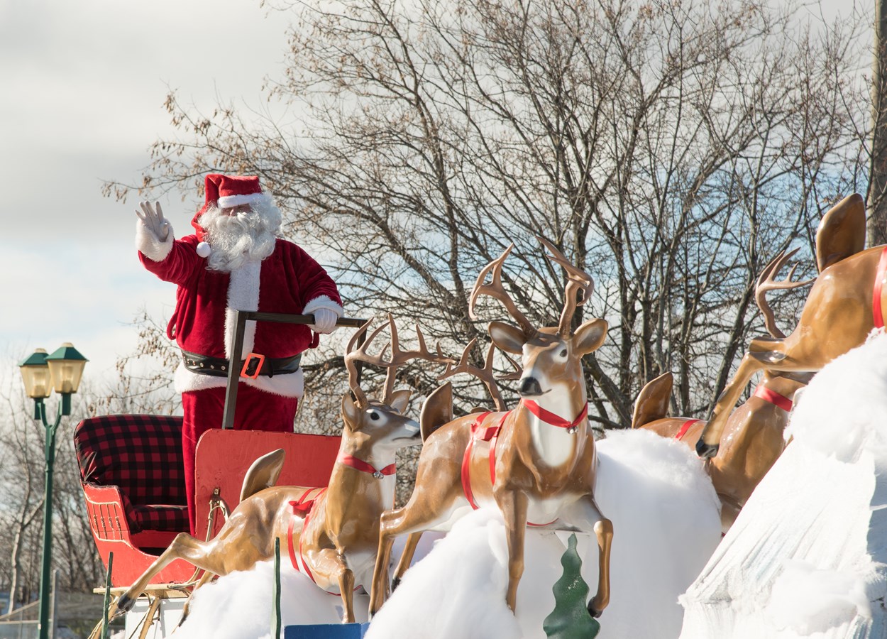 Le père Noël sera à Blainville dimanche!