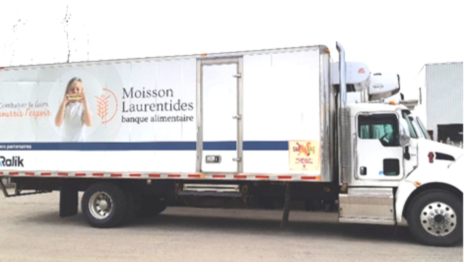 Un nouveau camion pour Moisson Laurentides