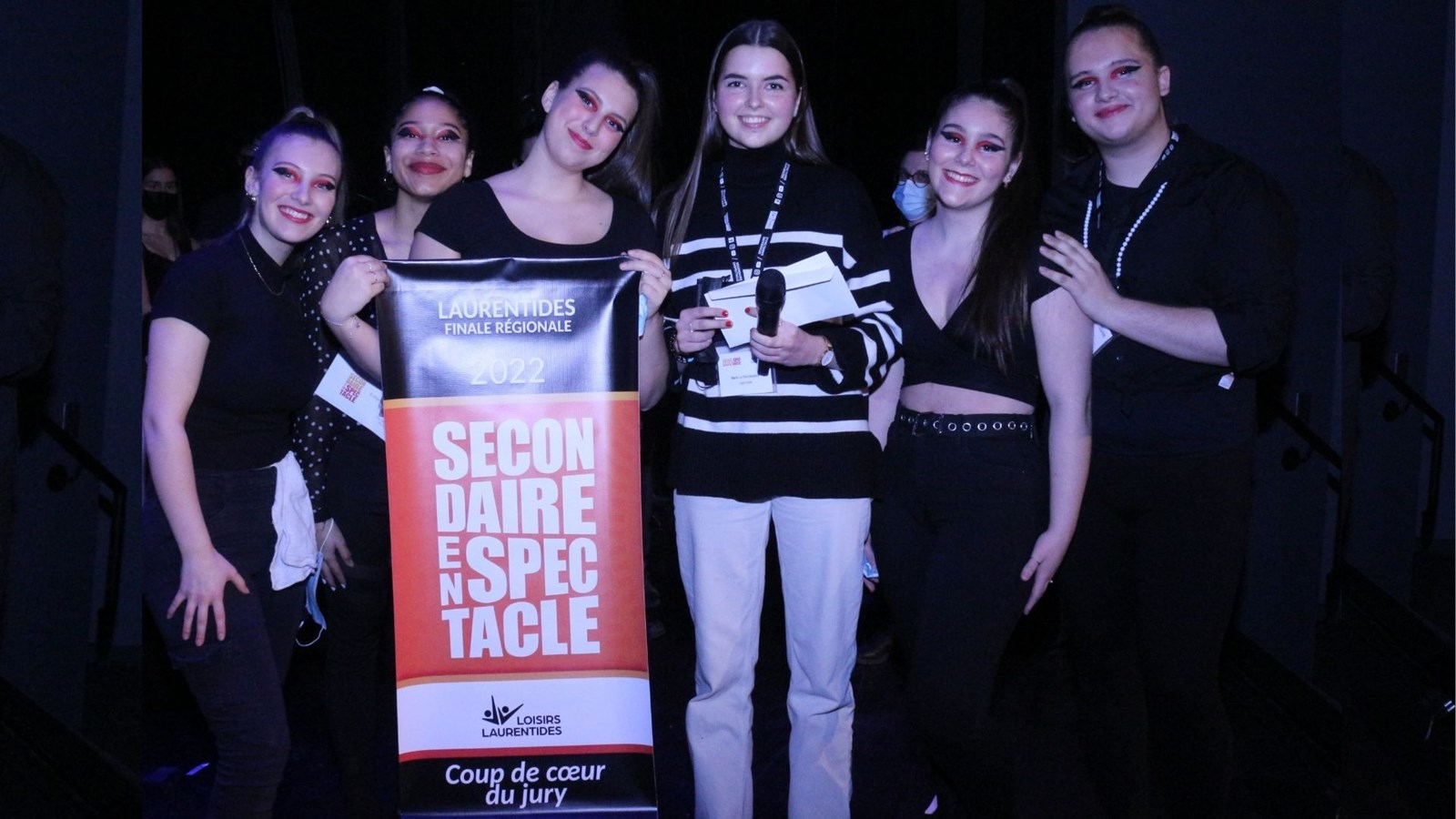 Dévoilement des grands gagnants de la finale régionale de Secondaire en spectacle